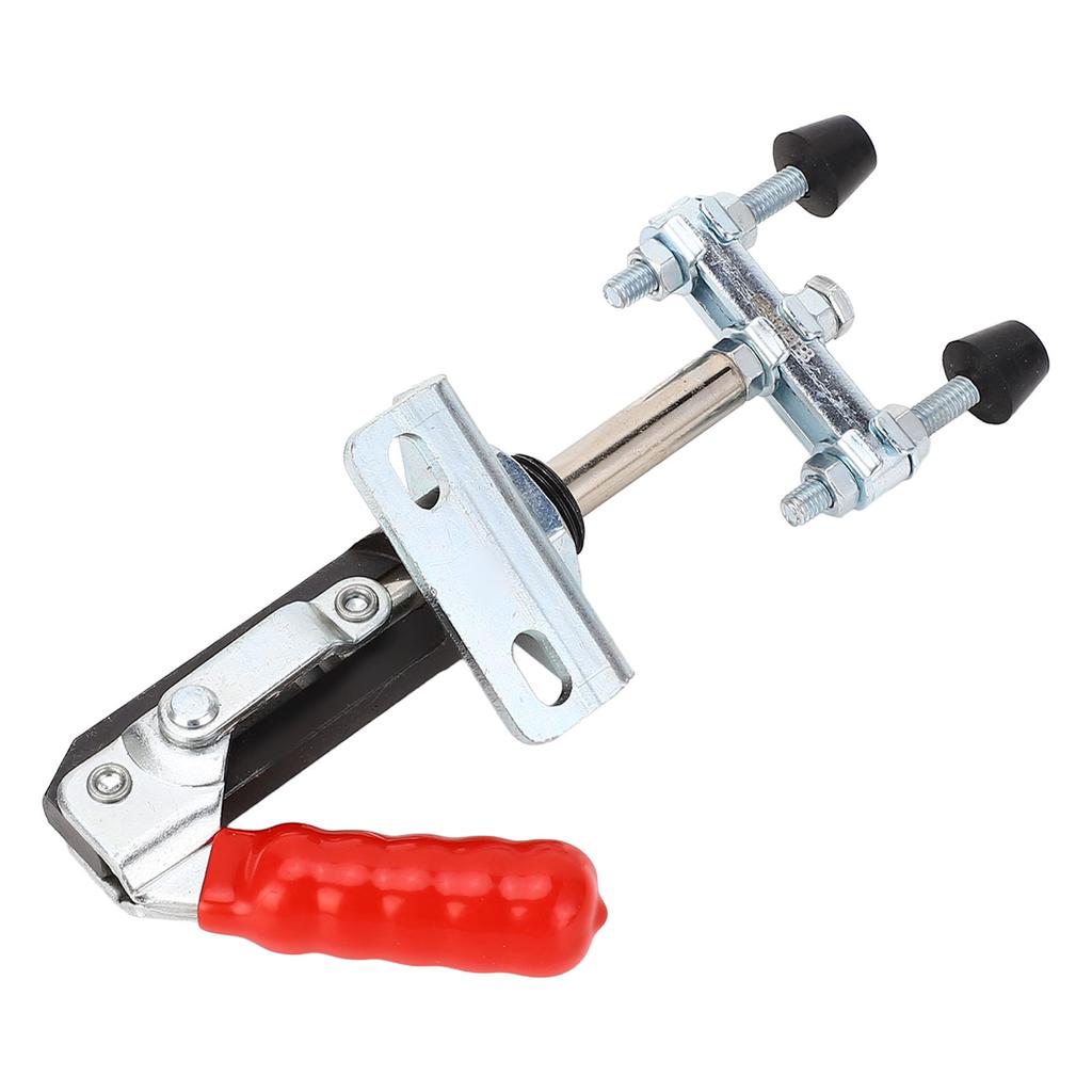 Зажим с двумя головками, ход 32 мм, удерживающая способность 250 кг, с боковым приводом, быстросъемный, тянущий, толкающий