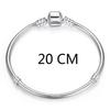 Браслеты из стерлингового серебра 925 пробы Pulseira со снежинками, браслеты из серебра 925 пробы в виде сердца и змеи, женский серебряный браслет для женщин, ювелирные изделия