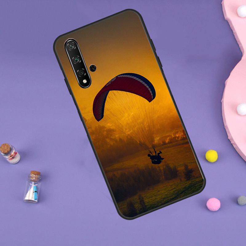 Спорт Парапланеризм Для Huawei Nova 7i 8i 11i 12i 12s 9 10 SE Y60 Y61 Y70 Y72 Y73 Y90 Y91 P20 P40 P30 Lite Чехол