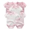 5 Pcs Fashion Baby Boys Girls Bodysuits 100%Cotton Soft Newborn Clothes