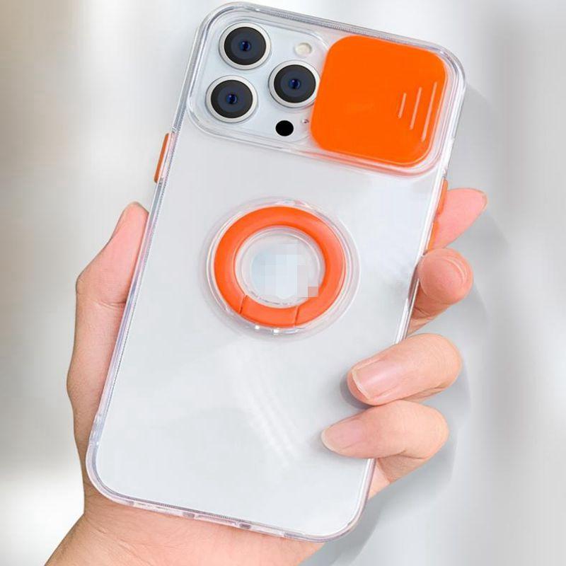 Luxury Multi-color Soft Case mobile phone holder lens protection Phone Case For iPhone 12 Pro max mini 11 6 6s 7 8 plus Cover for iPhone 13 pro max