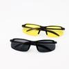 2PCS Night Vision Sun Protection Glasses Men Anti-Glare Driving Goggle Half Frame Polarized Sunglasses for Driver UV400