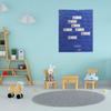Learning Resources Стандартный карманный график Образование Для расписания Обучение Хранение Ежедневная рутина Доска Инструмент для обучения Принадлежности