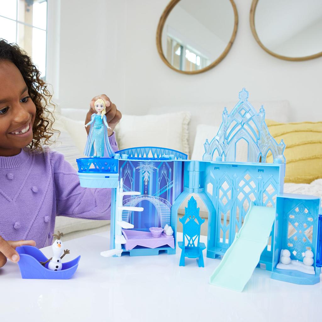 Mattel Disney Холодное Сердце Эльза JDP63 Игровой набор Ледяной Замок Мини-кукла Возраст 3+ Собираемый