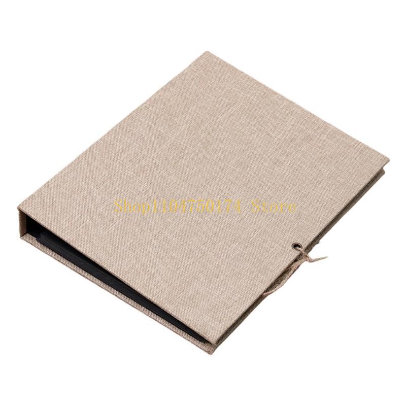 Linen Cover DIY Photo Album 30 Page Scrapbooks for Family Wedding and Gift top sale