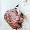 Reusable Beach Bag Portable Foldable Eco Bag Grocery Bag Travel Shoulder Handbag  Supermarket