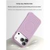 Высококачественный чехол однотонный для IPhone 17 16 15 14 13 Air Pro Max Для Magsafe Жидкий силикон Волнообразный рисунок Защита от царапин