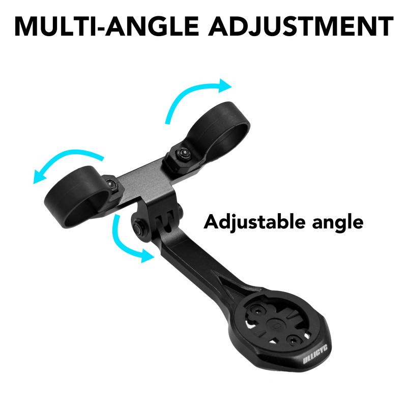 ULLICYC for Vision TFE Metron Pro Triathlon TT Handlebar Aluminium Alloy Computer Mount for GOPRO Garmin Wahoo Bryton IGPS