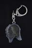 Azawakh, Tuareg Sloughi II - посеребренный брелок для ключей с собакой, украшение для сумки, подвеска на рюкзак от бренда Art-Dog