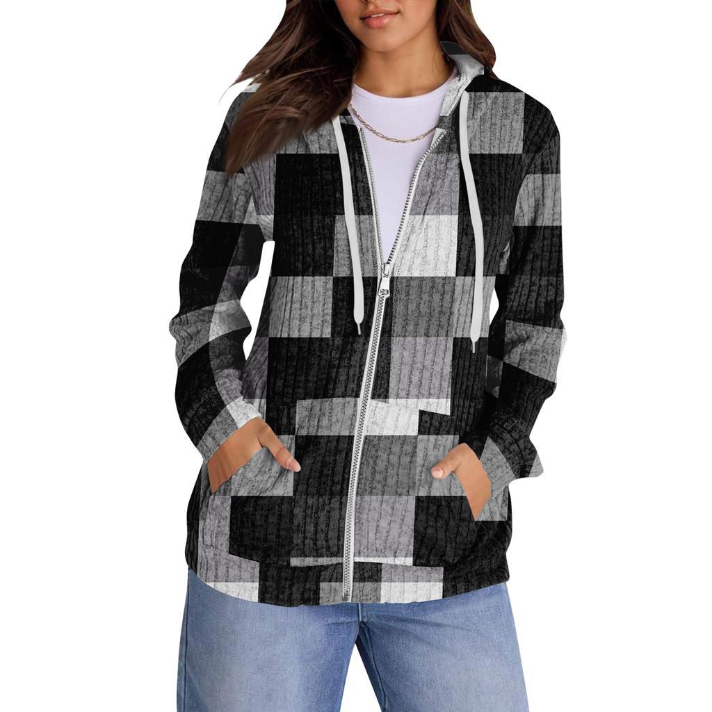 Hoodies For Women Trendy Tops Casual Fall Fashion Long Sleeve Sweatshirt With Pockets Pullover Lightweight