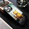 Чехол для телефона Тэдди Медведь Для iPhone 17 Air 16 E Pro Max 15 14 13 Mini 12 Pro 11 Max Plus Черный Стеклянный Чехол