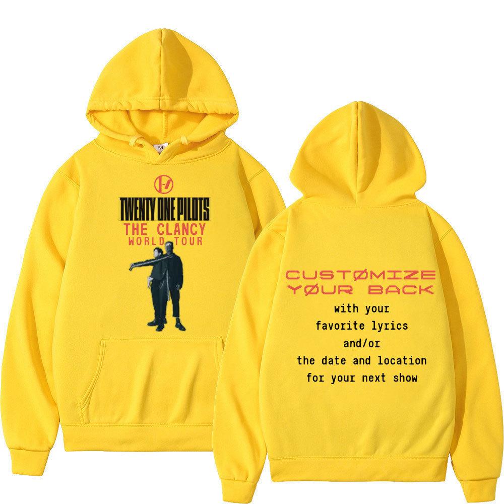 Twenty One Pilots Худи с принтом The Clancy World Tour