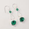 Chrome Diopside Gemstone 925 Sterling Silver Jewelry Earrings 2.50" Gift For Her EE-132-7