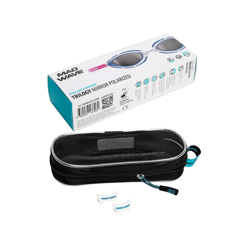 Madwave Поляризационные очки для плавания Trilogy Mirror Polarized