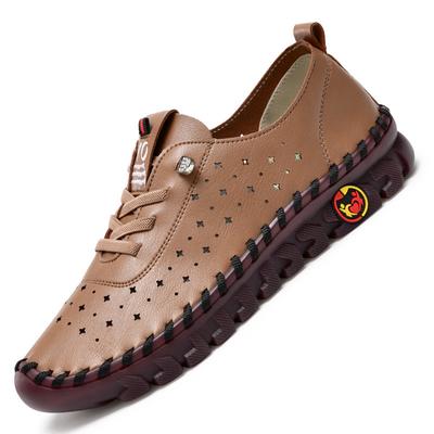 Модные женские кроссовки, мокасины из полой кожи, удобные туфли без застежек, ручная работа, туфли для мам, Zapatillas De Mujer