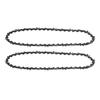2PCS 8 Inch Chainsaw Chain High Hardness Manganese Steel Mini Chainsaw Chain for Chainsaw
