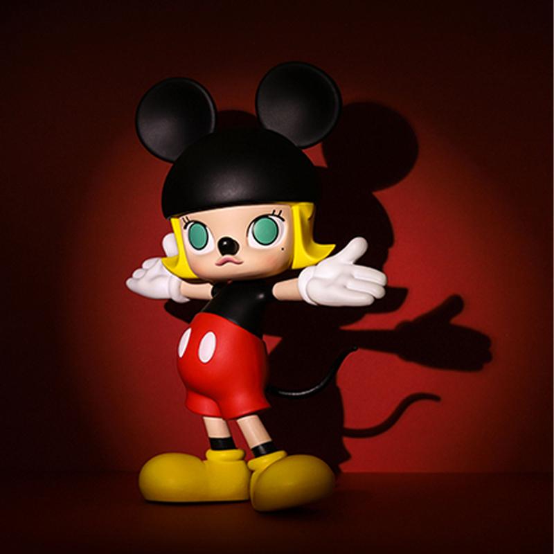 New POP MART MOLLY Mickey Collection Trendy Figures 17cm 6971640206487