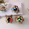 Cute Puppy Pen Holder Resin Desktop Organizer for Stationery Mini Dog Desktop Ornament Creative Gift for Students Office