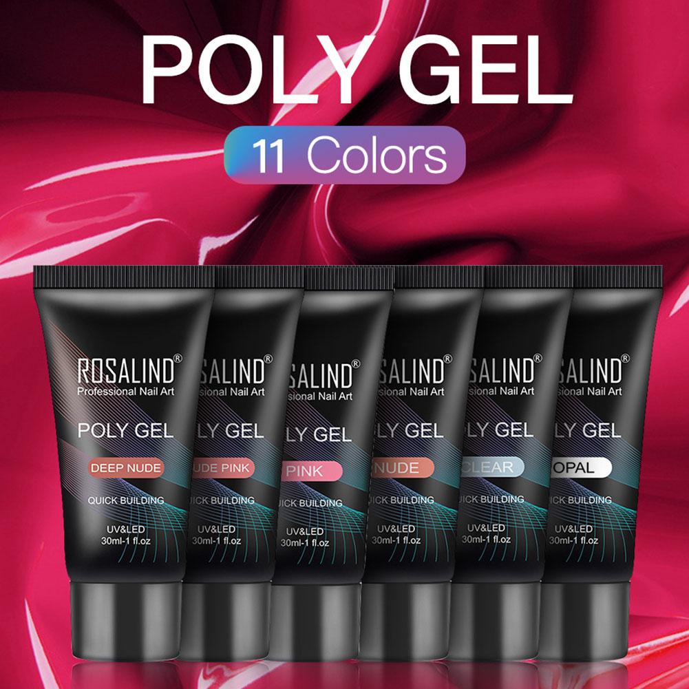 Легкий для красоты гель-наконечник, быстрое УФ-поли наращивание, сухой строитель, украшение для дизайна ногтей