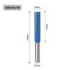 1/3PC 12mm 12.7mm Shank Lengthened Cleaning Bottom Keyhole Router Bit Diameter 16,18,20mm Engraving Machine Woodworking