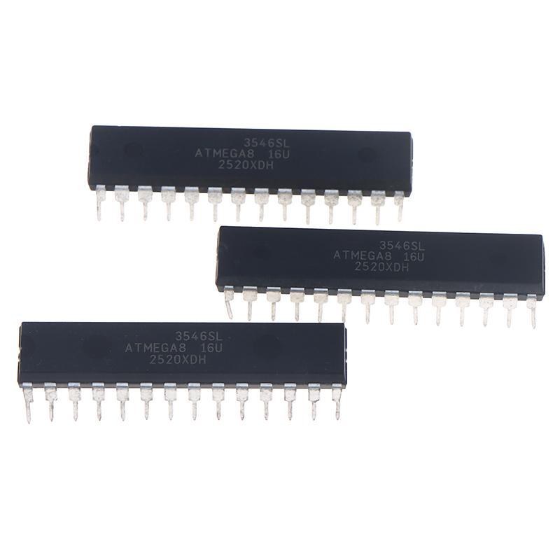 1/3 шт. Atmega8-16Pu Dip-28 AVR/8-битный микроконтроллер IC 16 МГц для аксессуаров плат разработки