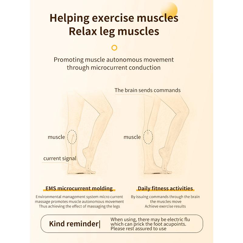 Foot Massage Mat Massager Feet EMS Electric Tool Device Blood Circulation Spa Exerciser Insoles Machine