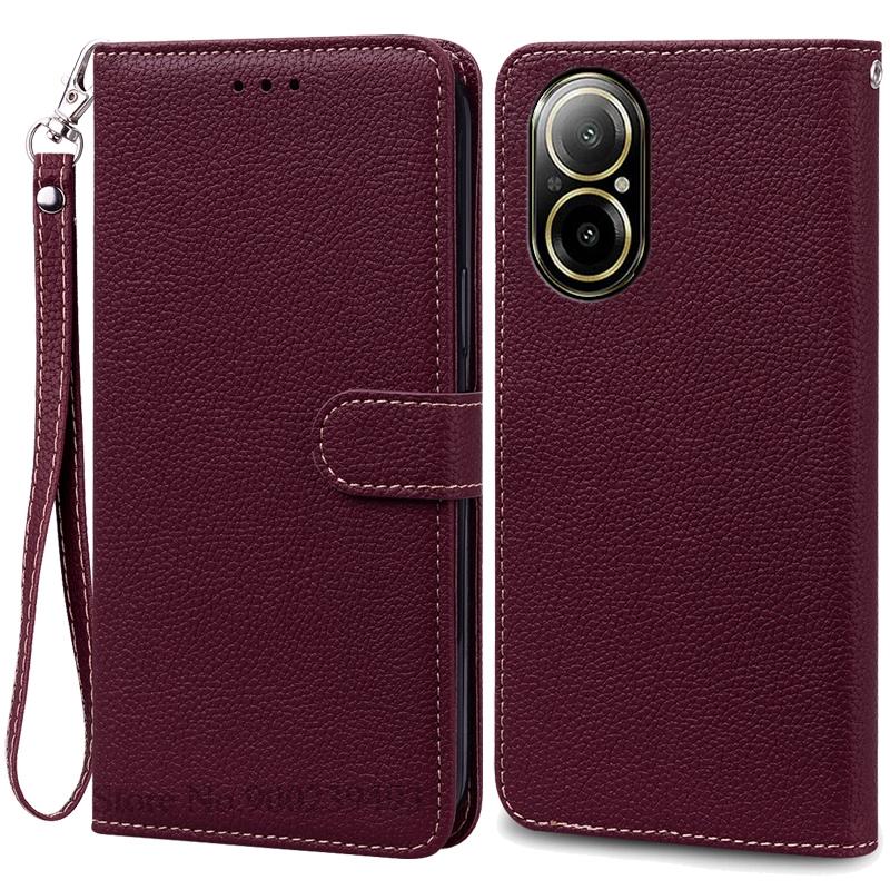 Для Realme C67 4G чехол-книжка с откидной крышкой из кожи для Realme C67 чехол-подставка чехол-книжка Coque для Realme C67 чехлы для телефонов Fundas