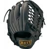 ZETT Soft Baseball Glove (Glove) Litex All-Round Right Pitch Black (1900) Size: 5 BSGB3910A