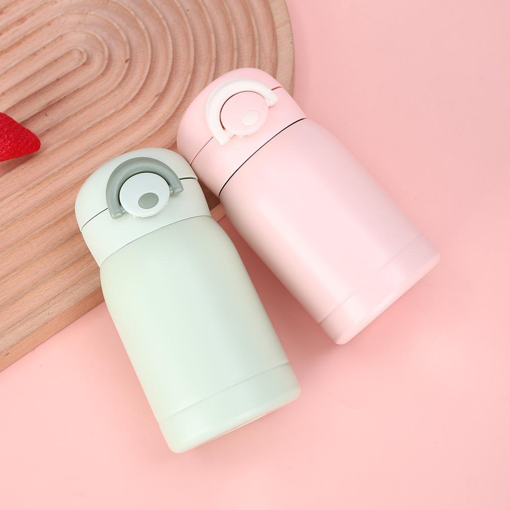 Простая и стильная мини-кружка-термос из нержавеющей стали для мужчин и женщин, портативная кружка-горошек с высоким внешним видом