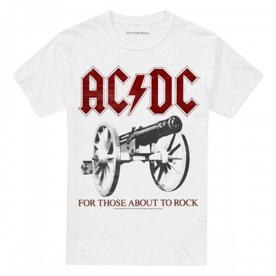 ACDC Унисекс Взрослая футболка с коротким рукавом «Скоро зажжем»