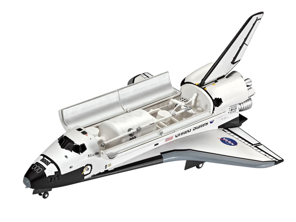 German Revell 1/144 Space Shuttle Atlantis 04544 Plastic Model
