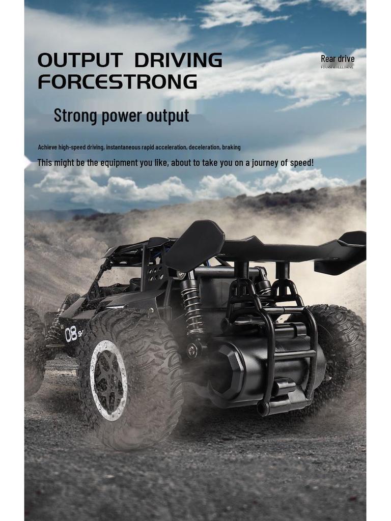 1:20 Сплав Внедорожный Радиоуправляемый Автомобиль: Бигфут-альпинист с пультом 2.4G, подсветкой и возможностями дрифта.