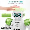 ROBOT PLAZA Robot Toy for Boys, Moving Radio-Controlled Toy for Kids, Birthday Gift for Elementary School Students, Educational Toy (Green)