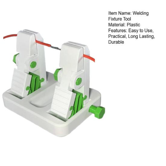 Инструмент для сварки. Точное выравнивание. Термостойкость. Компактная конструкция. Управление без помощи рук. Электрическое приспособление для сварки проволоки. Удерживание сварочного инструмента.