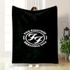 """Foo Fighters Band Logo Schwarzes Design Flanelldecke für Schlafzimmer Wohnzimmer Sofa und Nickerchen"""