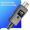 Wireless Microphone Adapter USB Charging U3 Wireless Mic System Transmitter Receiver for Audio Mixer