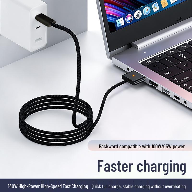 Быстрозарядный кабель Type-C на MagSafe 3 мощностью 140 Вт для MacBook