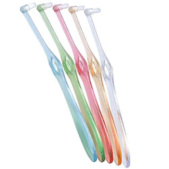 Ci Medical Single Tuft Toothbrush Miclin Flat Medium - Taper, Bristles, 10-Pack