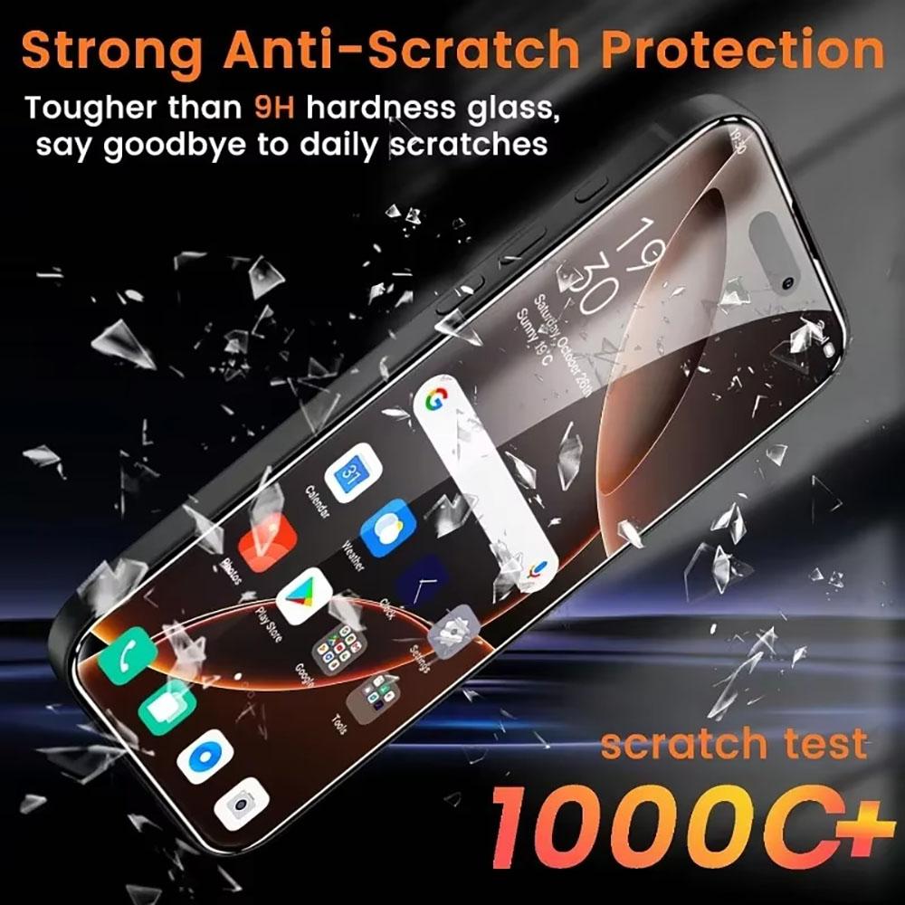 5Pcs Ultra HD 8K Dust Free Screen Protector For iPhone 16 15 14 13 12 11 17 Pro Max 16e Plus 17 Air Glass Easy Installation Box2