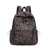 Leopard Print Women's Backpack - Large Capacity Autumn/Winter Bookbag for Students