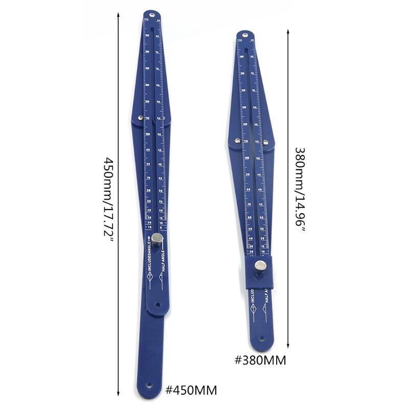 Carpenter Tool Corner Angle Finder Portable Protractor Woodworking Measure Tool Lightweight Measuring Tool Compact-size