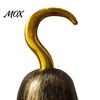 Pirate Theme Party Accessory Hook Prop for Halloween Costume, Realistic Plastic Captain Cosplay, Retro Favor Kids Stage Performance