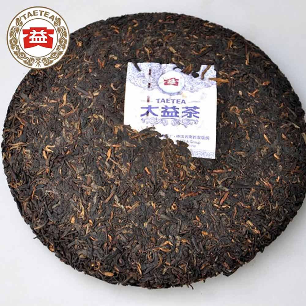 Пирог TAETEA Ripe Puer Yuan Shu Puer 2015 года 357г