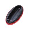 Aramid Fiber Key Case for Nissan with a Beautiful Carbon Fiber Grain That Affect Radio Waves [Deff] 01, Red, Doesn't