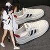Casual Moral Training Mesh Breathable Little White Shoes Women's Versatile New Sports Board Shoes Summer 2025 Flat Burst Thick Sole Spring and Autumn