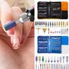 30 шт. алмазных насадок для удаления кутикулы с карбидным насадкой для домашнего салона, маникюра и педикюра с акриловыми/гелевыми ногтями