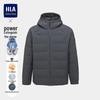 HLA Men's Lightweight Hooded Down Jacket