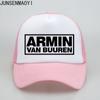 Armin Van Buuren cap DJ Fans Trucker Mesh Cool Baseball caps Together In A State of Trance Cap Women Unisex Music Cap Hat Sun Hat