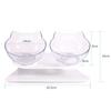 Non-Slip Double Cat Bowl Dog Dishes with Stand Pet Feeding Water Bowl for Cats Dogs Food Bowls Feeder Product