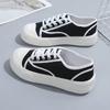 Canvas Shoes Women's New Summer Spring and Autumn Trendy Ins Versatile Biscuit Board Shoes Platform Casual Cloth Shoes